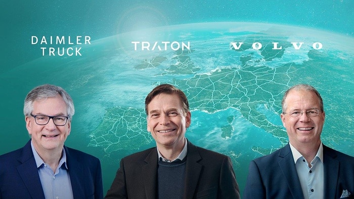 Daimler, Traton e Volvo